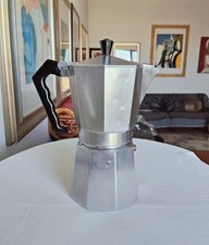 Moka “Morenita” ABC Crusinallo 12 tazze • Alluminio • vintage Made in Italy