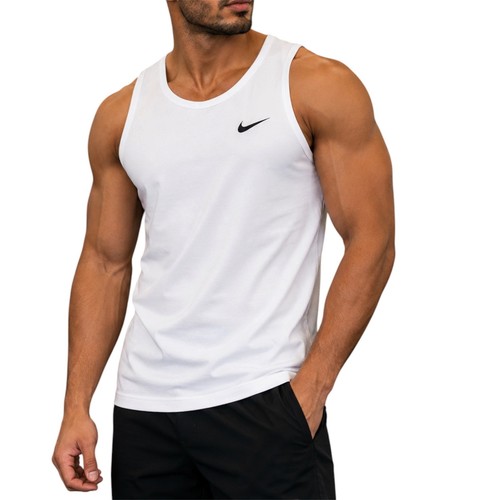 Nike canotta uomo swoosh logo - uomo,