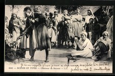 Charmeur de Serpent, cartolina 