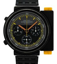 Orologio Cronografo Seiko 42mm Originale Aliens Ripley JDM Nero PVD Ref 7A28-7000!