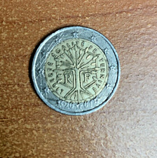 Moneta 2 Euro 2001 Francia Liberte Egalite Fraternite