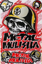 Metal Mulisha Adesivi Moto