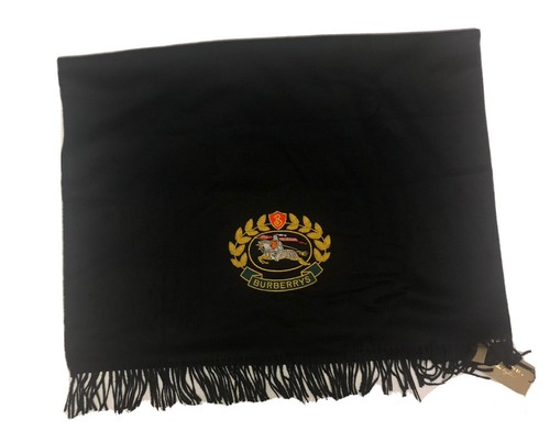 Burberry scarf black stole - burberry,