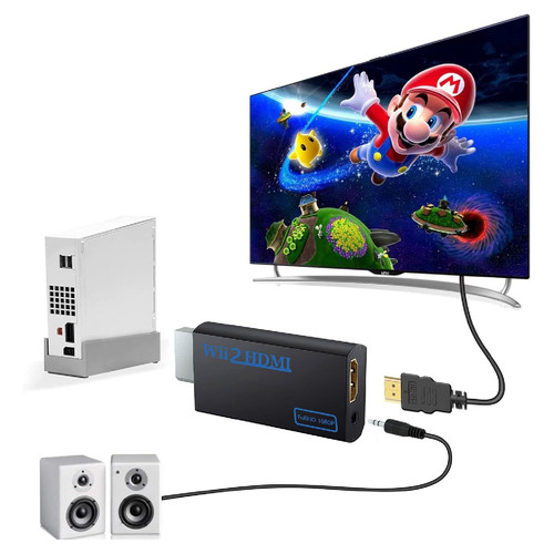 Hdmi wii vers - hdmi, adaptateur