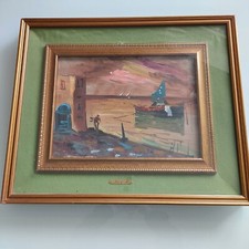 Quadro olio tela aldo - olio,
