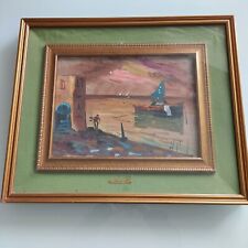 Quadro olio su tela Aldo