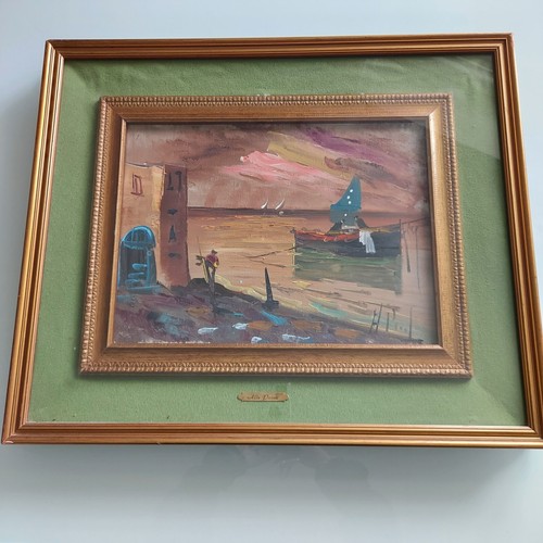 Quadro olio tela aldo - quadro,