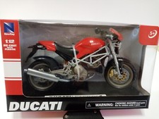 MOTO DUCATI MONSTER S4  1:12 NEWRAY Moto Die Cast Modellino UFFICIALE