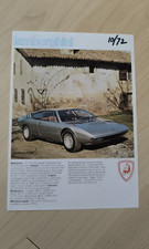 Brochure Lamborghini Urraco