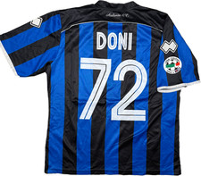 maglia calcio Atalanta DONI 2008 2009 Sit-in vintage Dahiatsu Erreà SERIE A