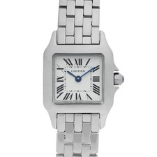 Cartier Santos De Moiselle SM W25064Z5 seconda mano donna