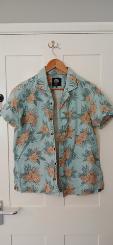 Camicia uomo fiori estiva