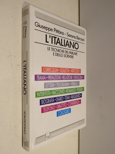 Italiano tecniche del - tecniche,