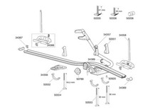 Thule proride 591 ricambi - thule,