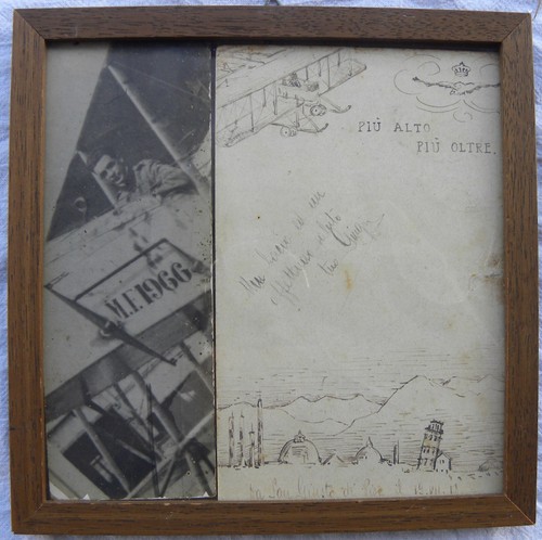 Foto cartolina disegnata - e,