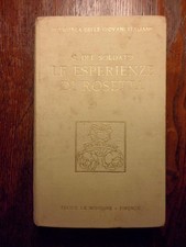 LE ESPERIENZE DI ROSETTA-C.DEL