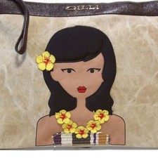 Borsa a tracolla GILLI tela