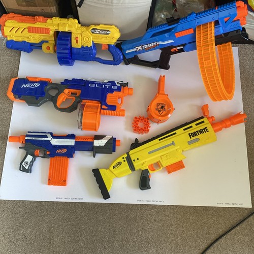 Pacchetto pistola nerf x - pacchetto,