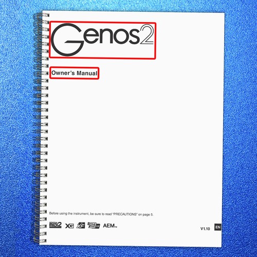Yamaha genos owners manual - 2,