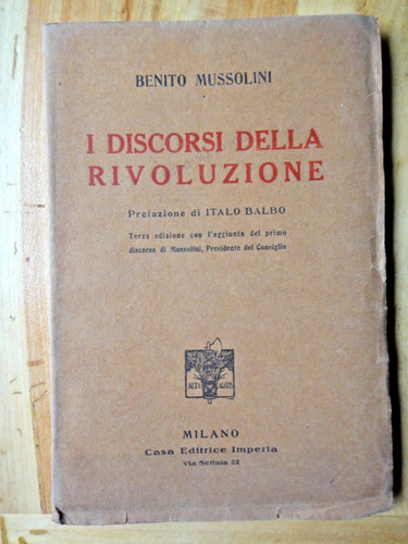 1923 discorsi della - 1923-i,