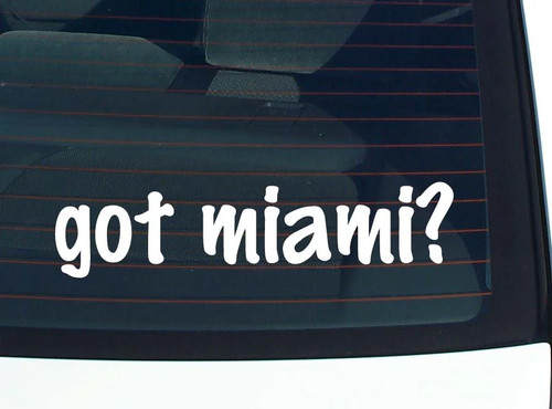 Got miami decalcomania auto - got,