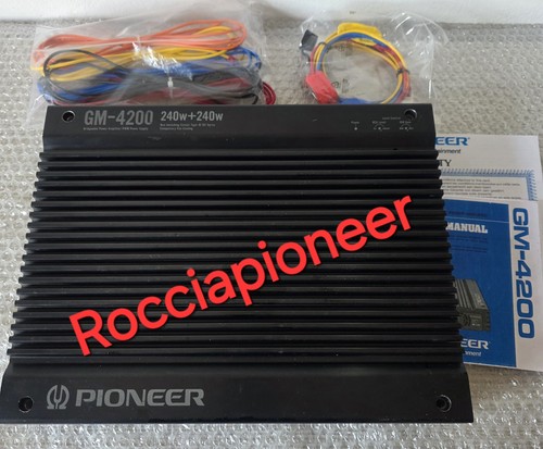 Pioneer amplificatore 4200 - amplificatore, gm-4200