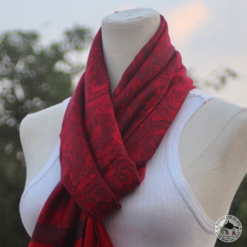 Sciarpa pashmina gulab - sciarpa,