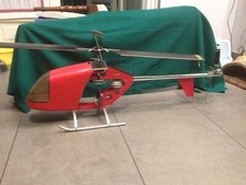 MOUSTIQUE JEAN BROUX HELICO engine glow  ELICOTTERO RC PASSO FISSO 1983   rare