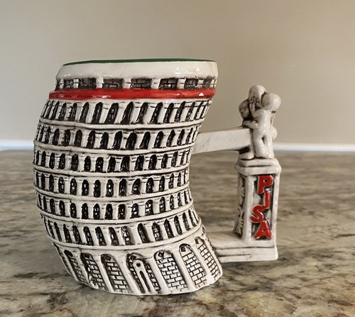 Tazza statuina torre pisa - di,