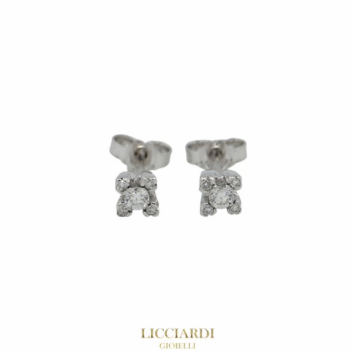 Orecchini punto luce - , fiore