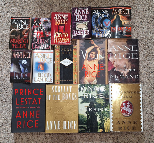 Anne rice lot - rice, 14