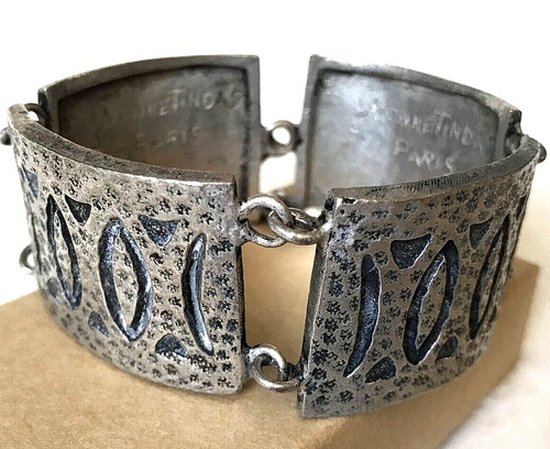 Bracciale largo yvonne tindas - bracciale,