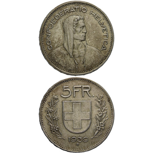 Svizzera franchi 1939 - svizzera,