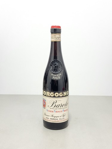 Barolo borgogno riserva 1968 - barolo,