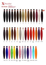 Xpression Extension Capelli Treccine braids Kanekalon Pre-stretched 160 g 46''