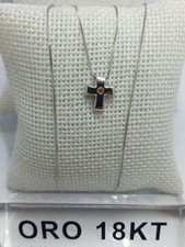 Collana in oro bianco 750 18