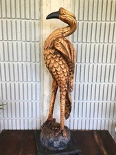 Grande scultura in legno raffigurante un’aquila XX secolo