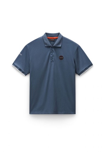 Polo uomo napapijri badge - polo,