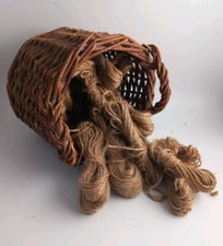 Wicker Basket Filled With