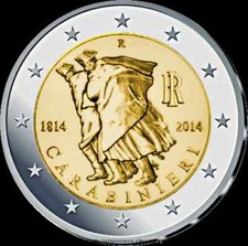 2 Euro da collezione 1814-2014