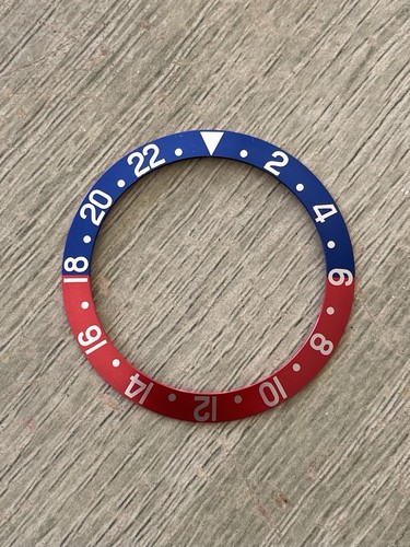 Pepsi bezel insert aluminium - bezel,