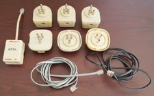 PRESA tripolare telefono fisso muro SIP TELECOM filtro ADSL modem internet cavo