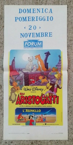 Locandina gli aristogatti - aristogatti, the
