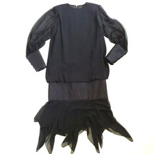 Abito vintage donna - donna, nero