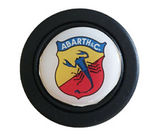 PULSANTE CLACSON  STEMMA ABARTH FIAT 500 126 131 600 850 EPOCA VOLANTE SPORTIVO