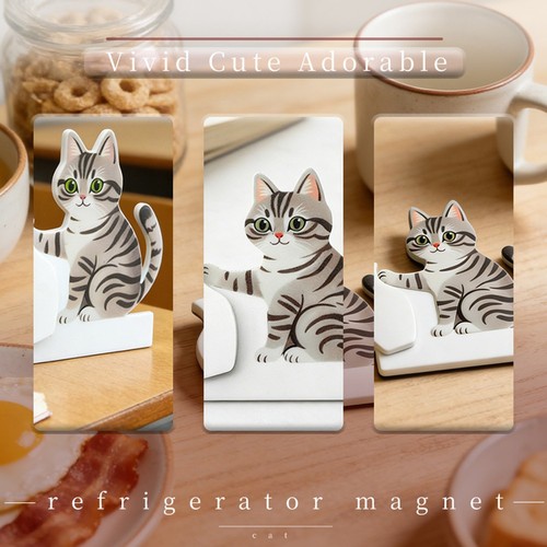 Vaso magnetico porta baffi per