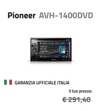 Autoradio Pioneer Doppio Din Sitti MP3 DVD USB 3 Pre Out