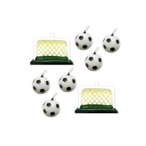 Candeline palloni calcio - palloni, con