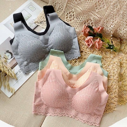 Reggiseno donna lattice push