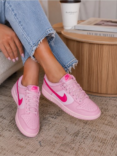 Nike dunk low pink foam - pink,